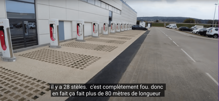 Nouveau Supercharger à Beaune