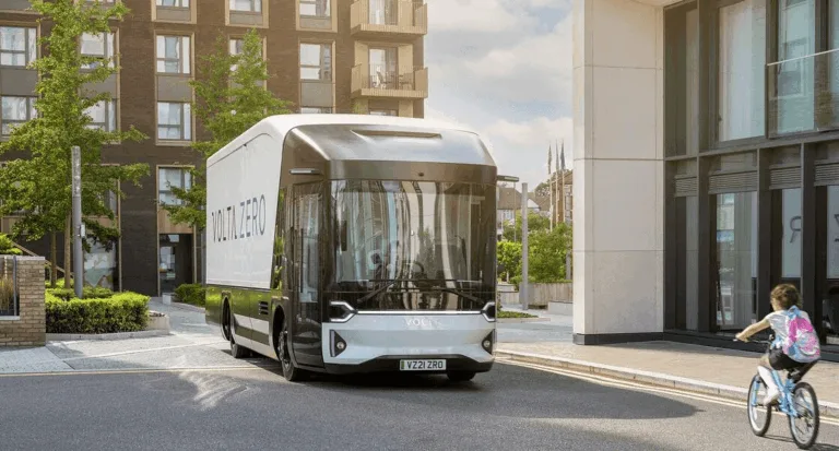 Photo du camion électrique volta zero
