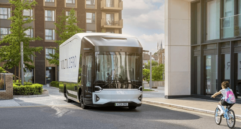 Photo du camion électrique volta zero
