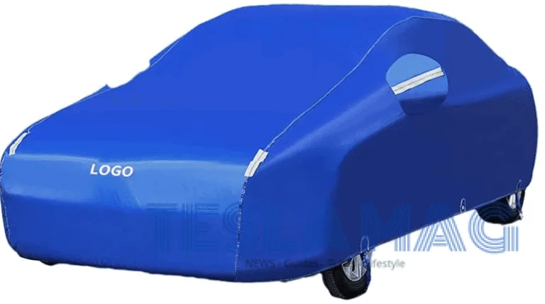 Kia EV6 protégée par sa housse de protection