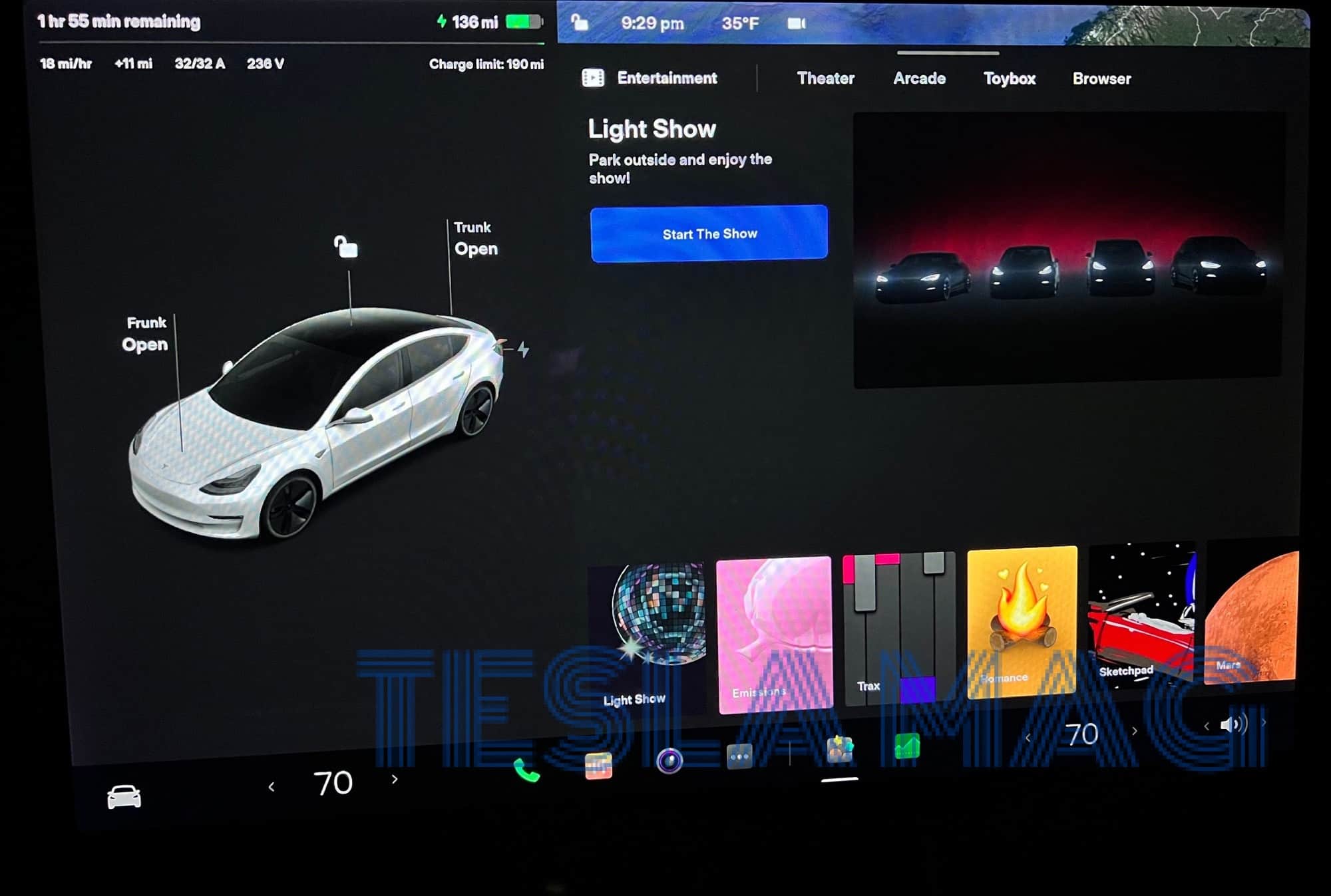 TESLA UI V11