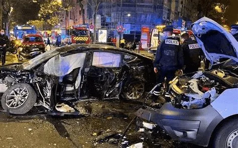 accident Tesla