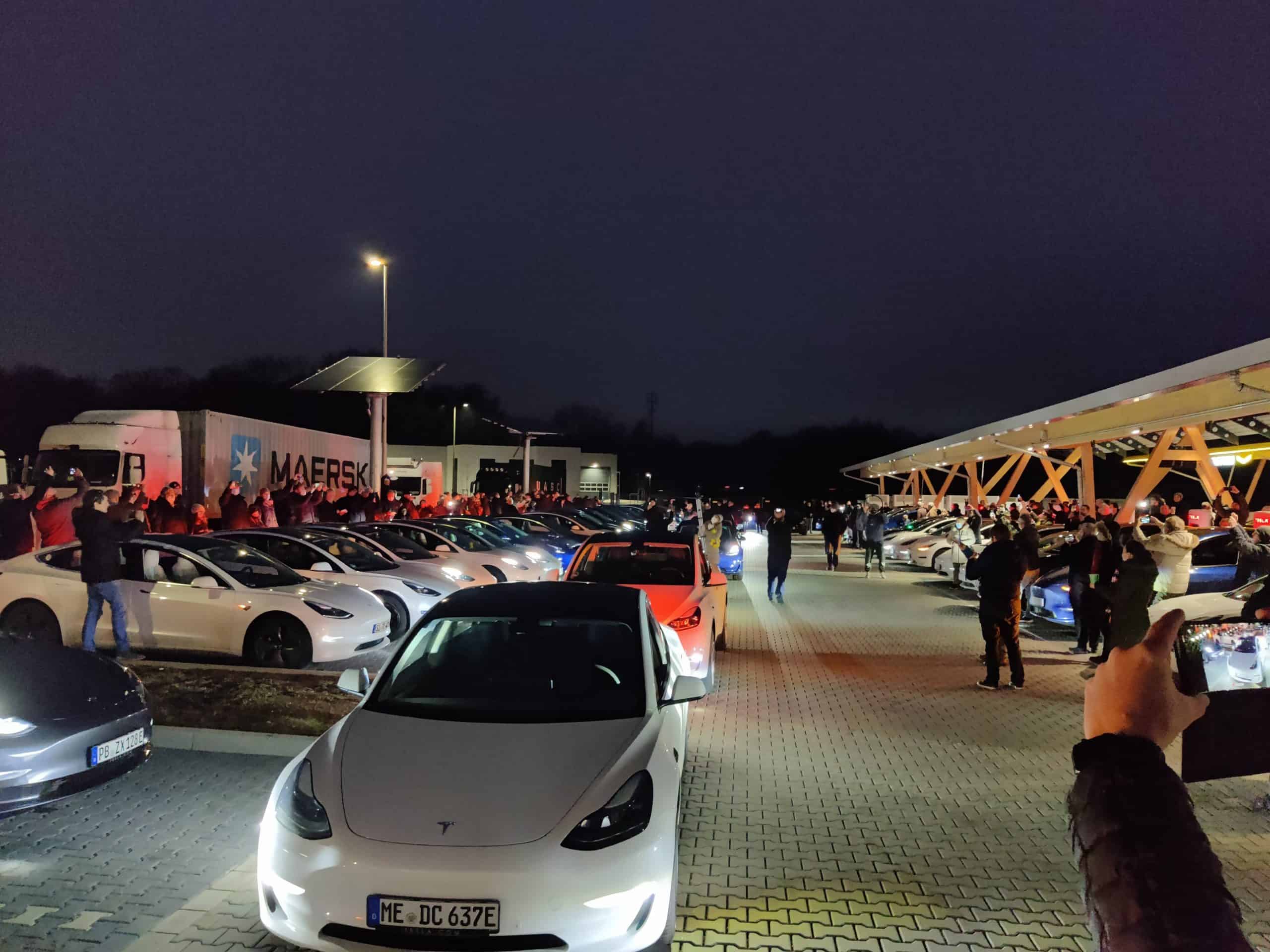 Event Tesla allemagne