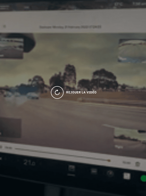 Vidéo choc d’un chauffard filmé par une Tesla Model 3