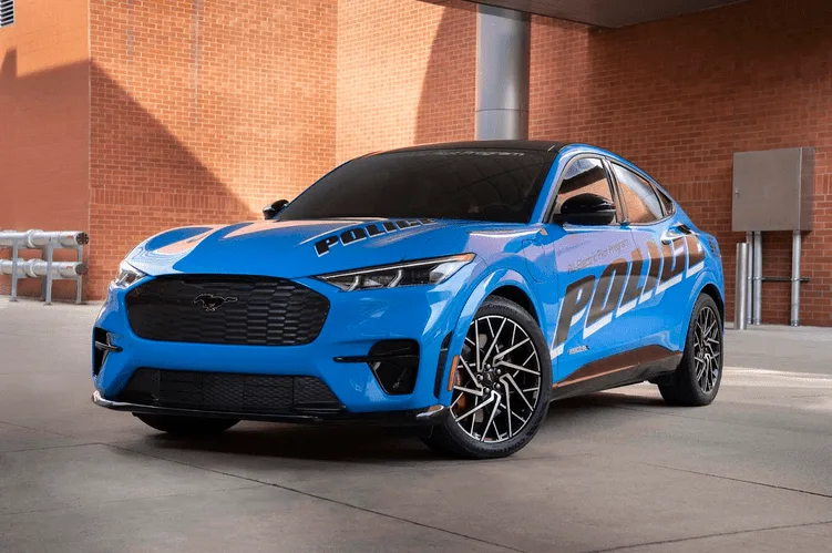 Prototype Ford Mach-e pour les services de la police