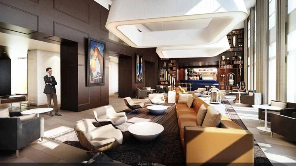 Photo du hall de l'hôtel Renaissance