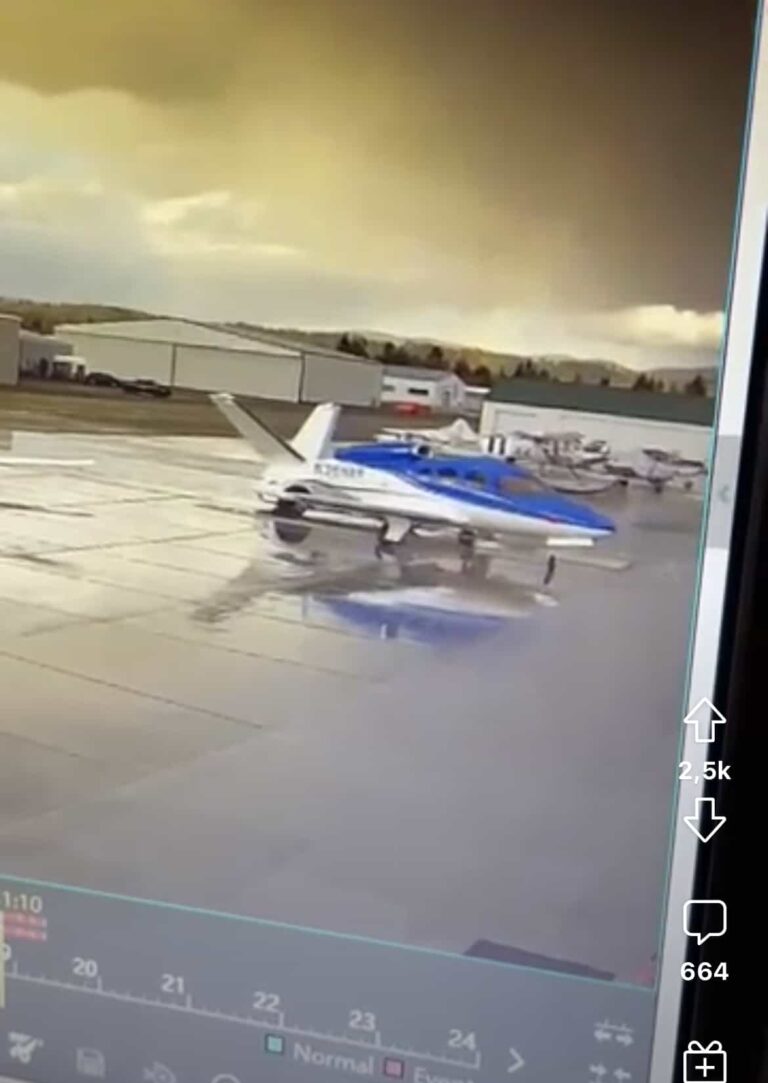 VIDEO – ce choc entre un jet et une Tesla va vous étonner