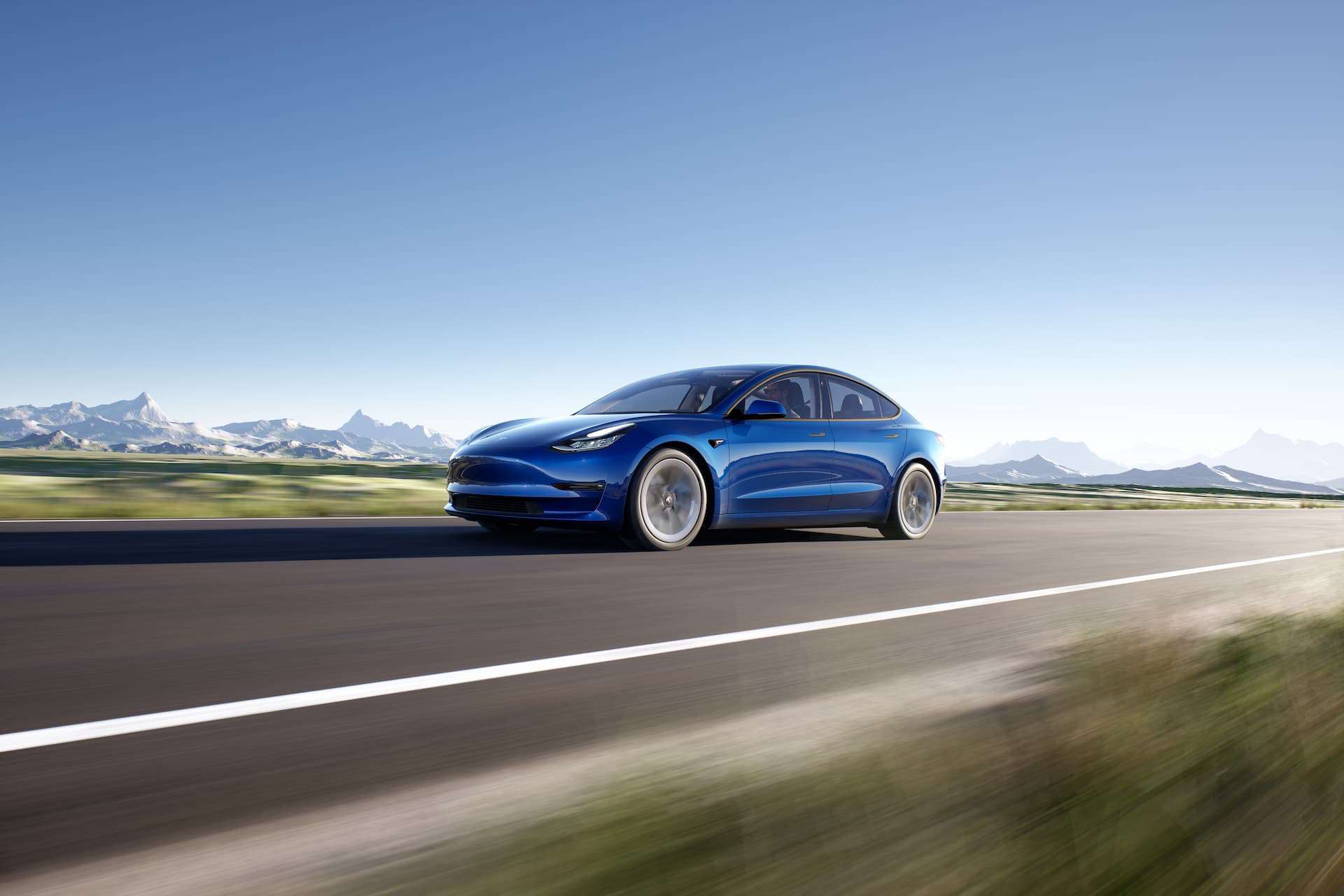 Nouvelle Tesla Model 3 Variante pour l'Europe - propulsion arrière