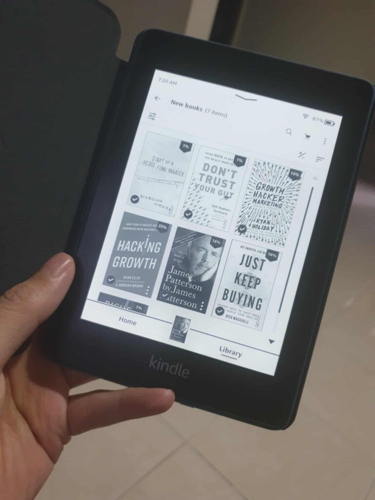Test Kindle paperwhite: un poids plume, une référence et un éclairage réglable