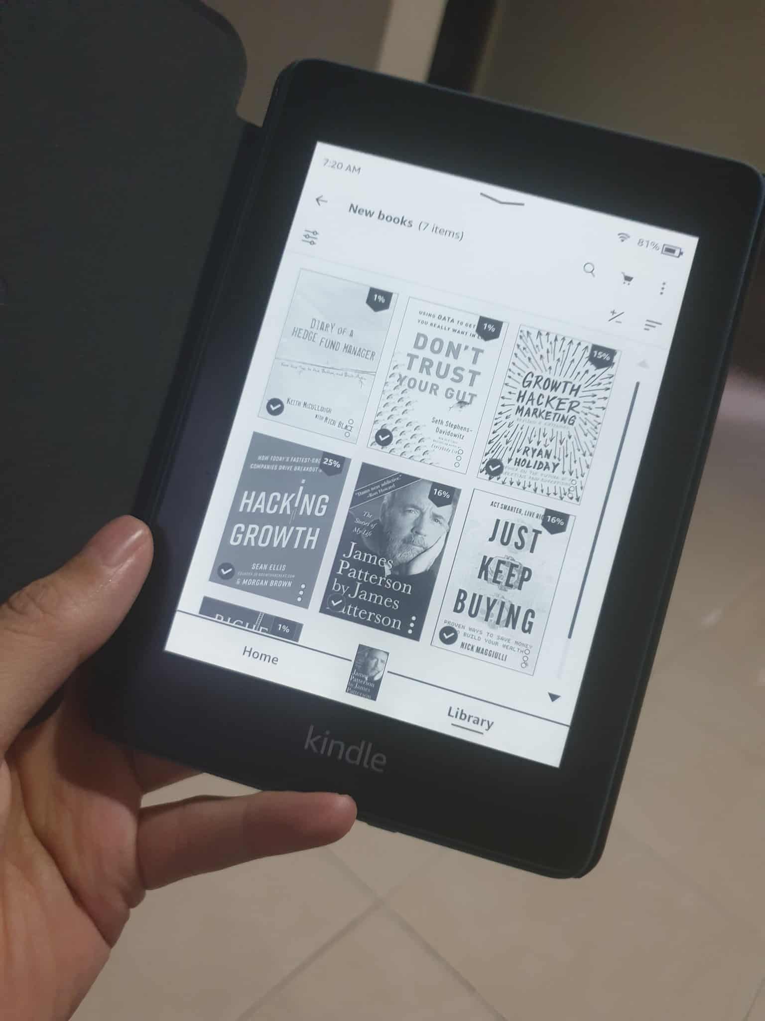 Acheter une liseuse Kindle Paperwhite: notre avis, test