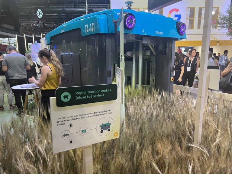 VivaTech: Un nouveau véhicule développé par Google pour accompagner les agriculteurs