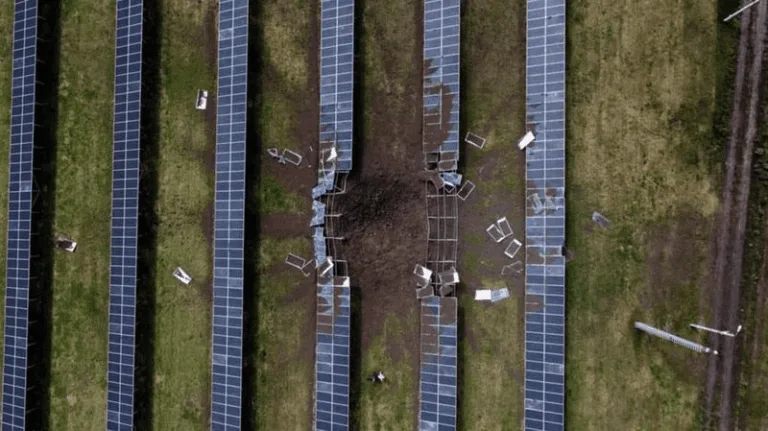 panneau solaire ukraine
