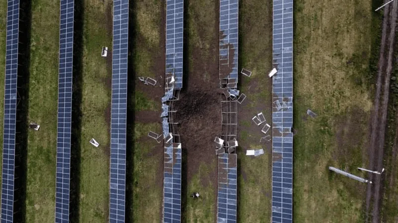 panneau solaire ukraine