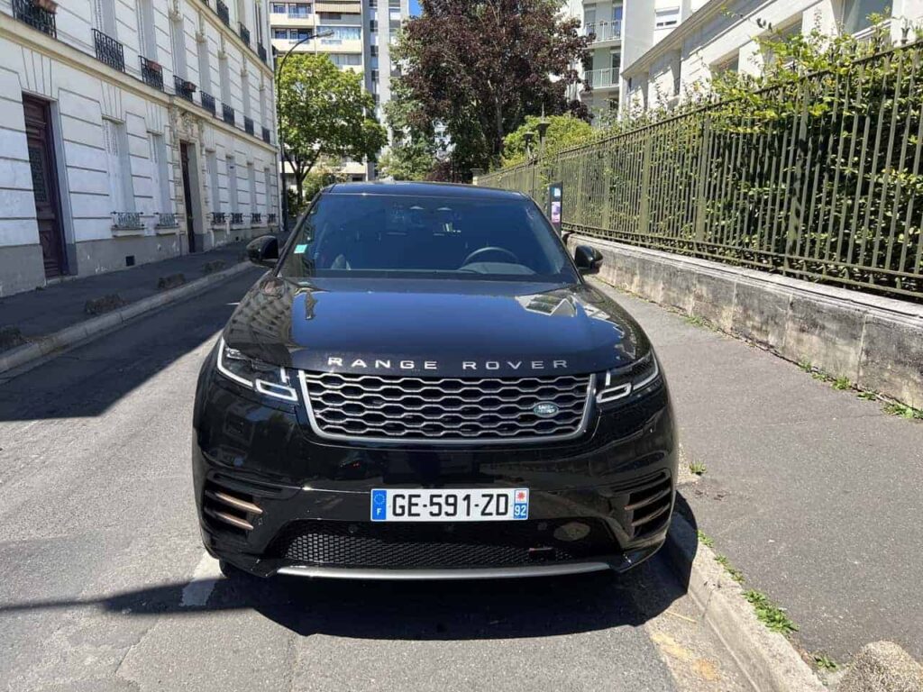 Range Rover Velar P400E, vue avant