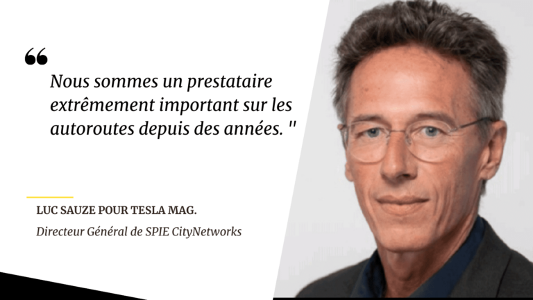 Luc Sauze, DG de SPIE CityNetworks explique le déploiement de la marque E-Vadea
