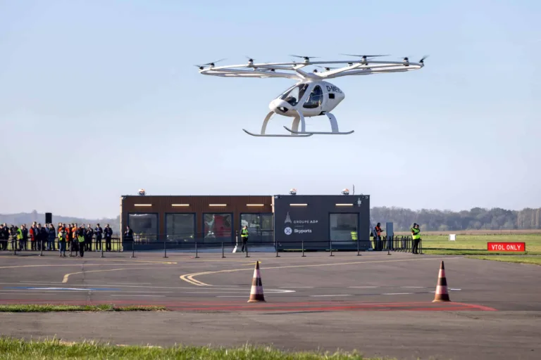 VOLOCOPTER: Un terminal inauguré pour réaliser des tests avant les JO 2024 (+ Interview exclusive)