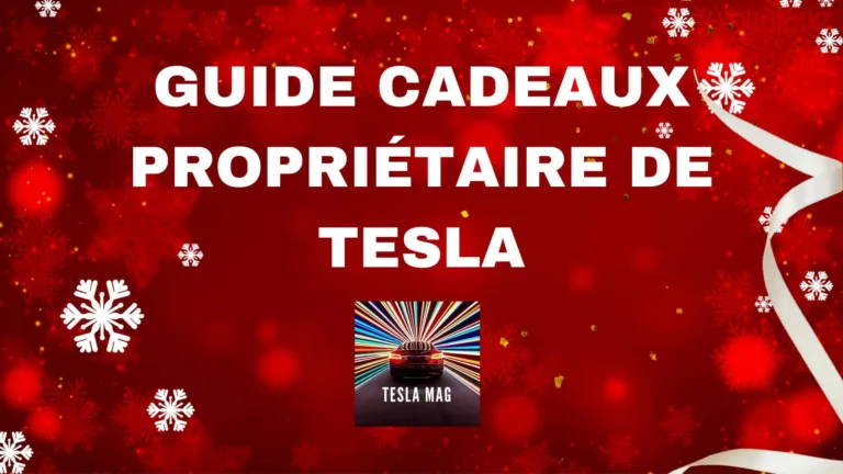 Guide cadeaux pour faire plaisir à un propriétaire de Tesla