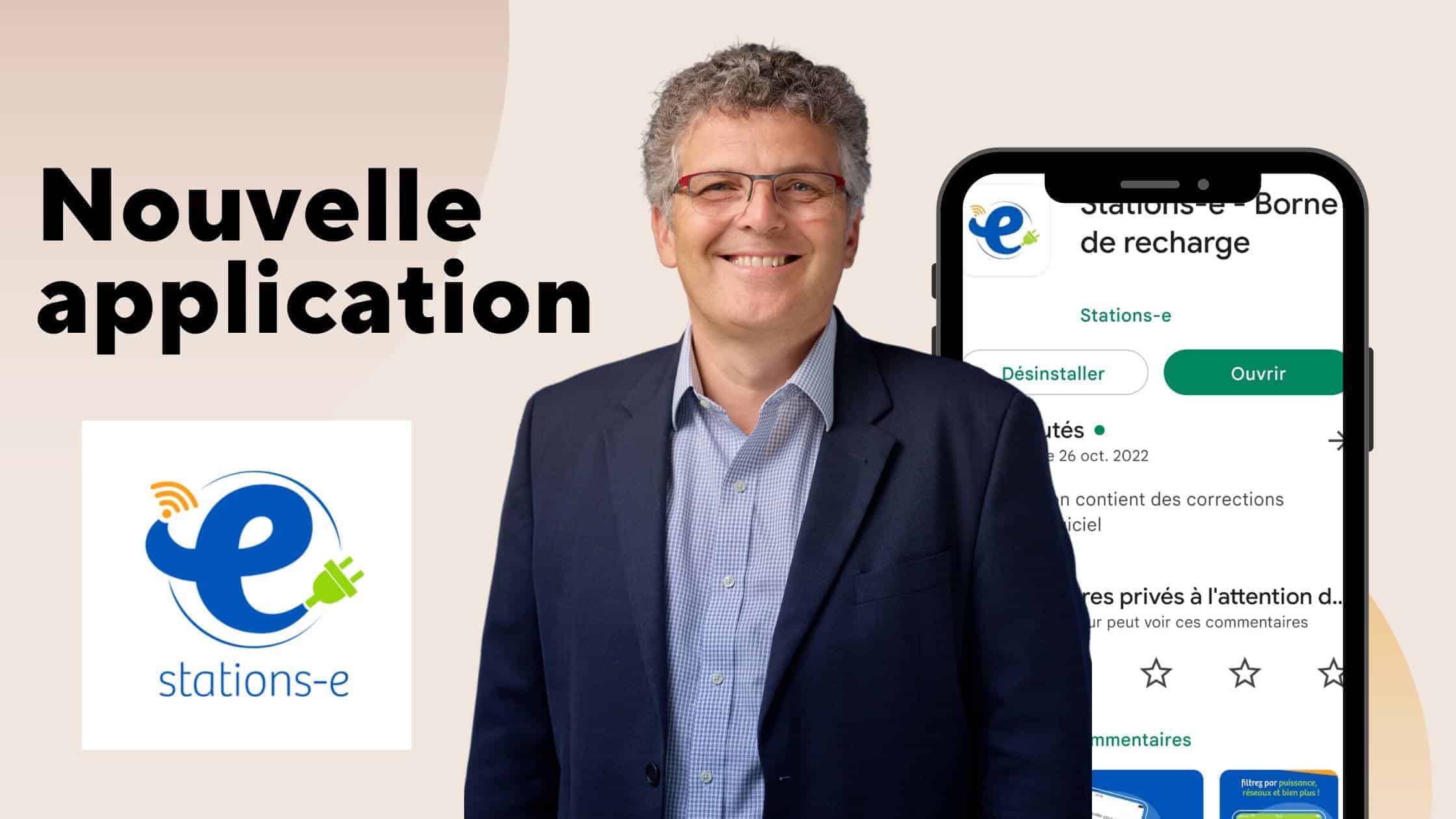 Application Stations-e, Alain Rolland