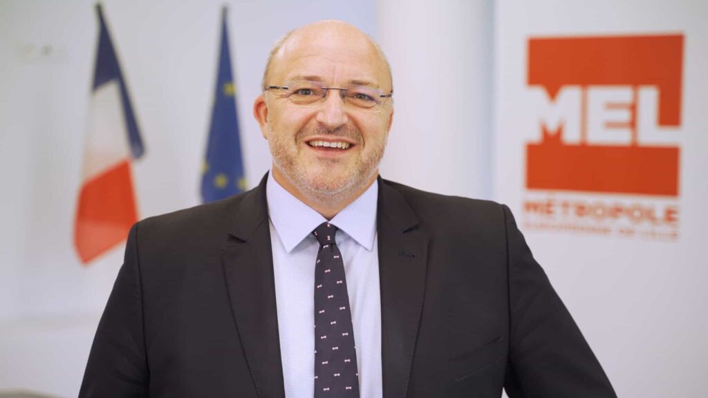 TM Lille MEL2 Damien Castelain President de la M‚tropole Europeenne de Lille