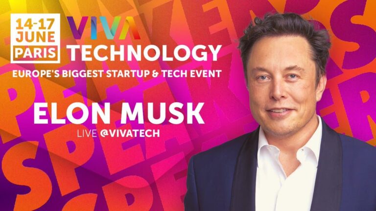 Elon Musk interviendra à Vivatech et en live sur Twitter