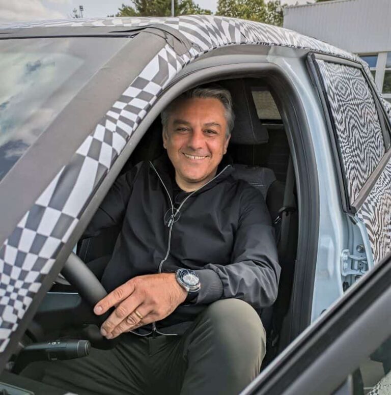 Le Président d’Ampère aperçu pour la première fois à bord de la Renault R5