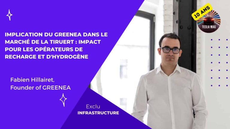 Implication du GREENEA dans le marché de la TIRUERT : Impact pour les opérateurs de recharge et d’hydrogène