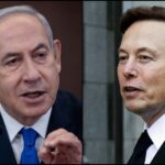 Israeli Prime Minister Benjamin Netanyahu and Tesla CEO Elon Musk