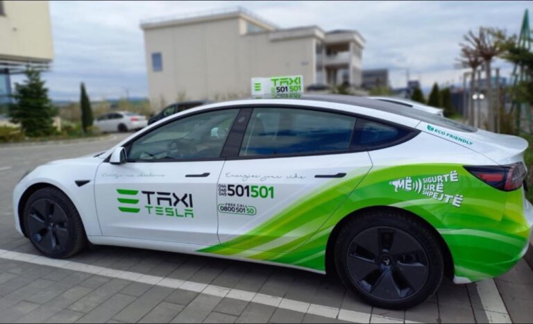 Électrification des taxis au Kosovo : la BERD et l’UE mettent la main à la poche