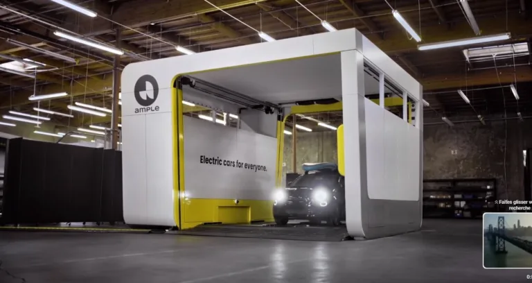 Stellantis et Ample s&rsquo;allient pour intégrer la technologie de swap de batterie