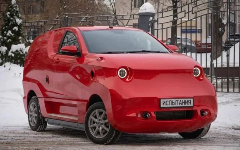 Avtotor Amber : la première voiture électrique russe divise les opinions