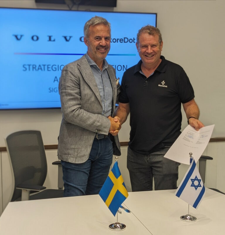 StoreDot et Volvo Cars : Une Collaboration Stratégique pour Révolutionner la Charge des Véhicules Électriques