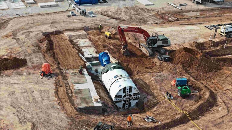 Le lancement de Prufrock 3 de The Boring Company à Giga Texas