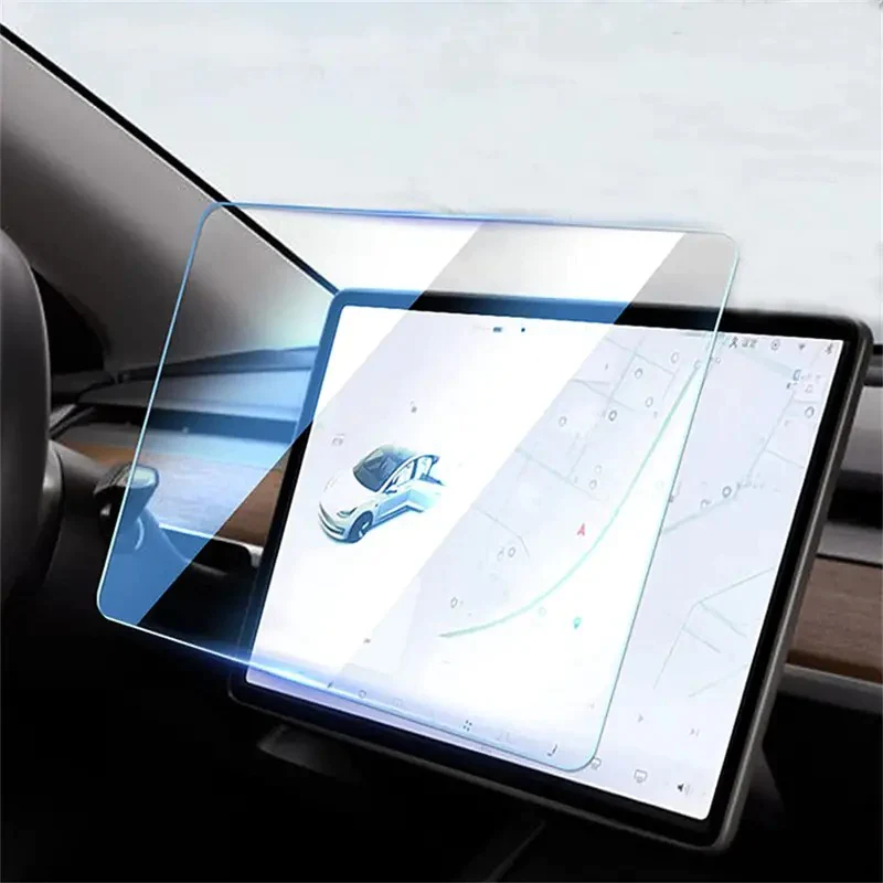 Fitudoos 【2 pièces pour Tesla Model 3 2024 2025 Protection d'écran tactile  15,4 + écran tactile arrière 8, verre trempé pour modèle 3 2024, 9H  anti-rayures : : High-Tech