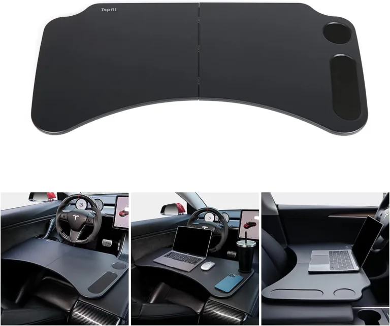 Tablette Nomade pour Tesla : Transformez Votre Volant en Espace Multifonction
