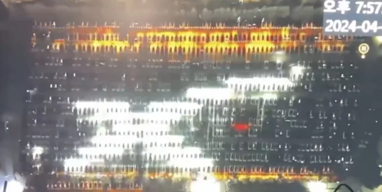 Époustouflant : Plus de 1000 Tesla Illuminent la Nuit en Corée du Sud
