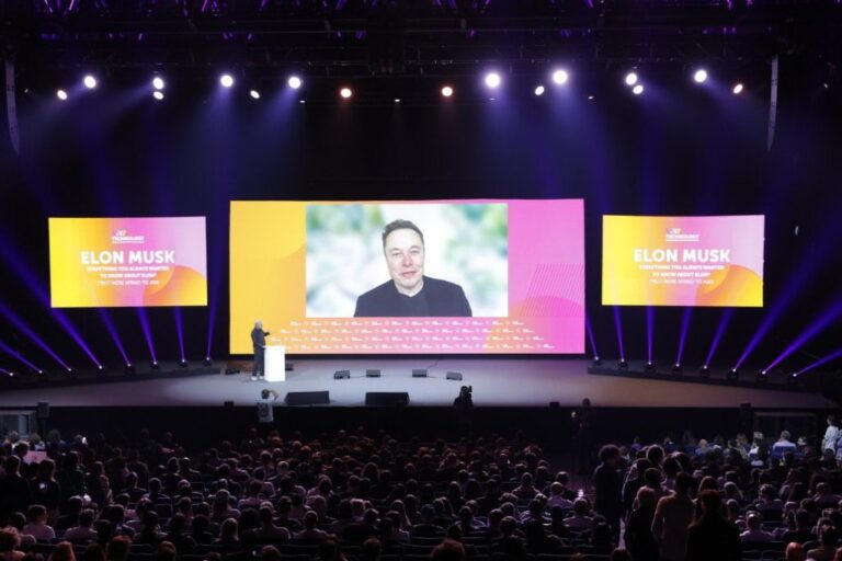 Interview Elon Musk Vivatech