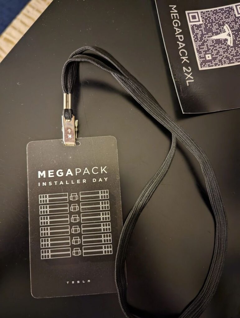 badge megapack day