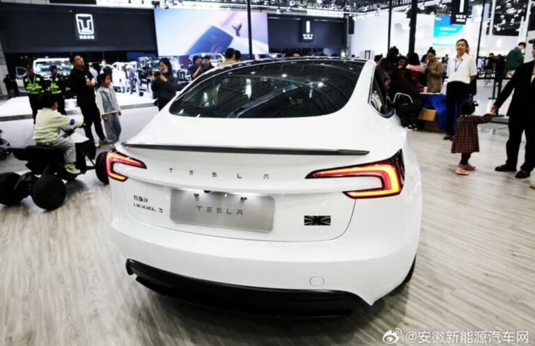 La Tesla Model 3 Performance est homologuée pour la Chine