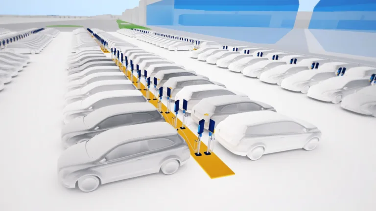 Bornes de recharge pour les véhicules électriques des Jeux olympiques de  Paris 2024