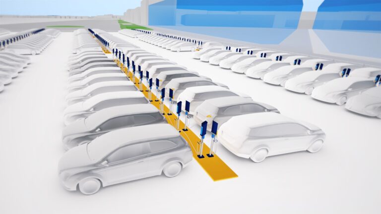 Bornes de recharge pour les véhicules électriques des Jeux olympiques de  Paris 2024