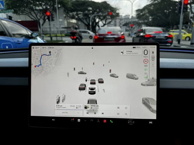 Nouveau dashboard tesla