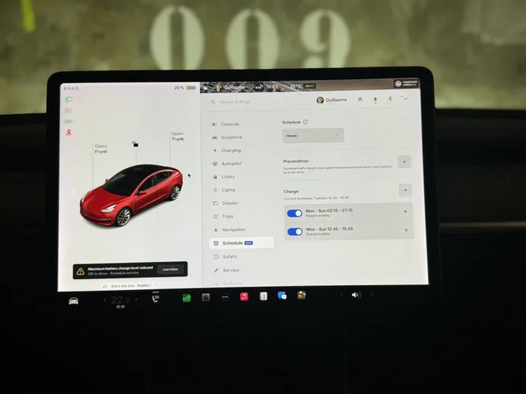 La gestion de la charge de votre Tesla s&rsquo;améliore grâce à cette fonction