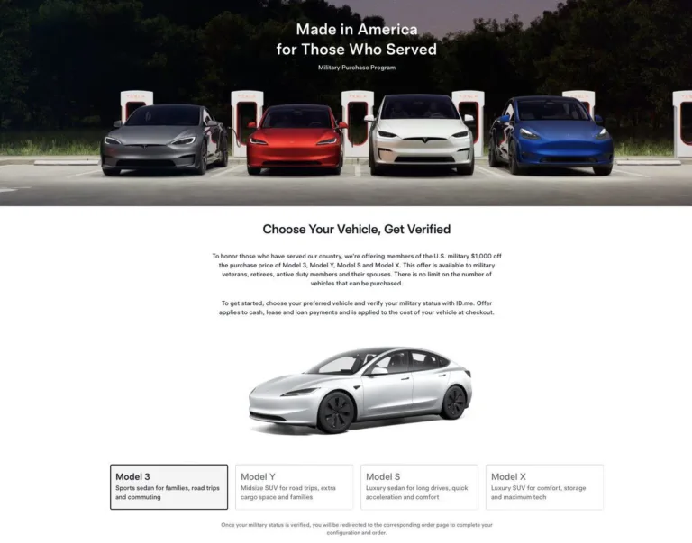 Tesla Propose un Programme d&rsquo;Achat pour les militaires