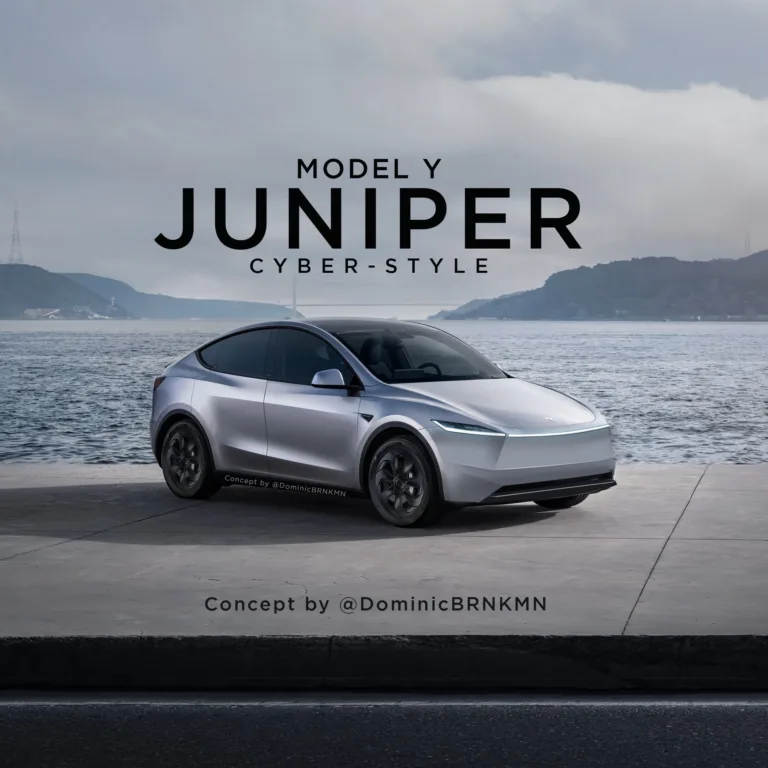 Le nouveau design du Tesla Model Y &lsquo;Juniper&rsquo; inspiré du Cybertruck: ce que nous savons