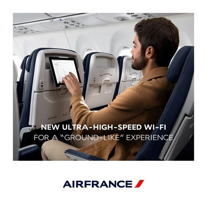 Air France signe un accord historique avec Starlink