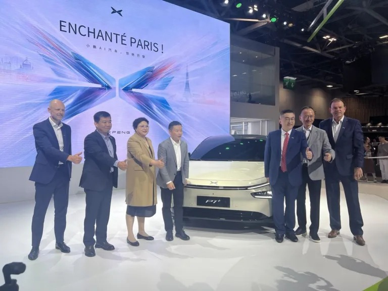 Mondial de l&rsquo;auto 2024 : Xpeng présente un véhicule bardé de capteurs (+vidéo)