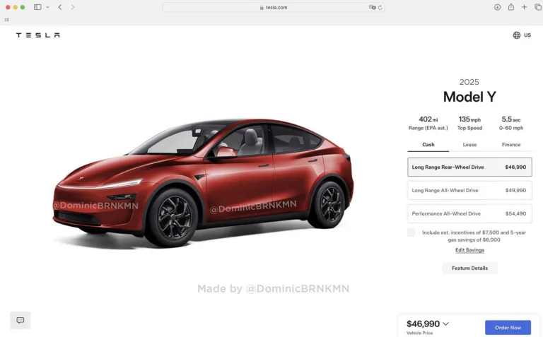 La Tesla Model Q pourrait reprendre les lignes des modèles actuels