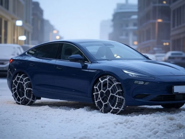 Chaînes à neige pour Tesla : lesquelles acheter pour votre Model 3 ou Model Y (2026)