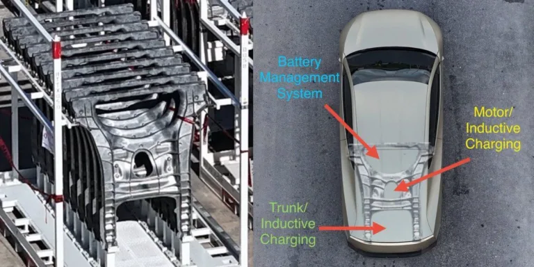Photo incroyable d&rsquo;une nouvelle moulure de carrosserie Tesla