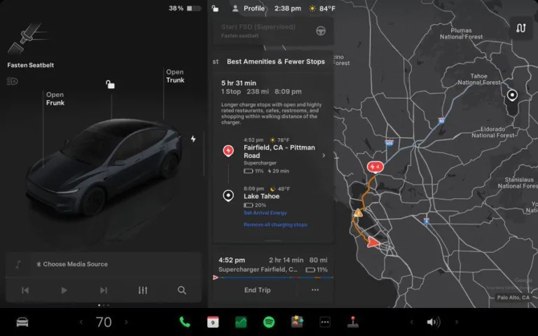 Voici les nouveautés de la Mise à jour de printemps Tesla